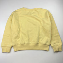 Load image into Gallery viewer, Girls Favourites, yellow fleece lined sweater / jumper, EUC, size 6,  