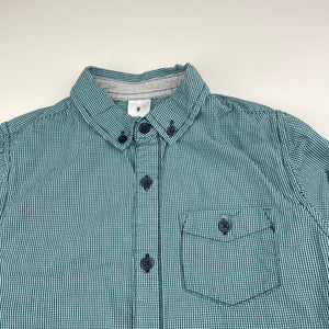 Boys Target, lightweight cotton long sleeve shirt, GUC, size 8,  