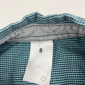 Boys Target, lightweight cotton long sleeve shirt, GUC, size 8,  
