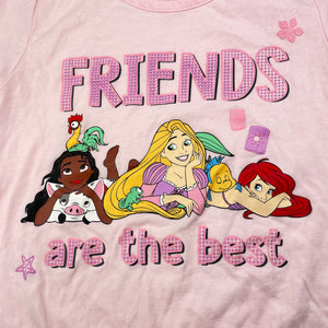 Girls Disney, Princess tee / top, Moana, Rapunzel, Ariel, FUC, size 6,  