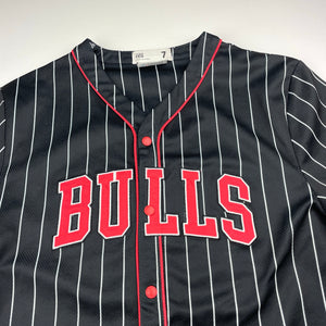 Boys Cotton On, NBA Chicago Bulls short sleeve shirt / top, EUC, size 7,  