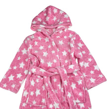 Load image into Gallery viewer, Girls Kids &amp; Co, soft fleece dressing gown / bath robe, EUC, size 3,  