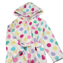 Load image into Gallery viewer, Girls Target, fleece dressing gown / bath robe, EUC, size 4,  