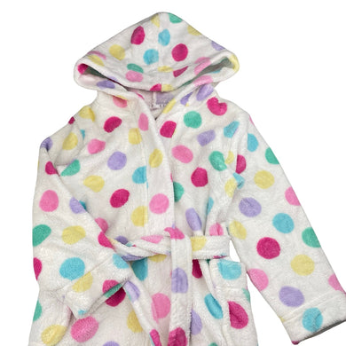 Girls Target, fleece dressing gown / bath robe, EUC, size 4,  