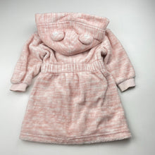 Load image into Gallery viewer, Girls Target, soft fleece dressing gown / bath robe, FUC, size 1,  