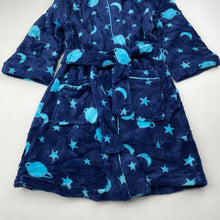 Load image into Gallery viewer, Boys Lily &amp; Dan, soft fleece dressing gown / bath robe, EUC, size 3,  