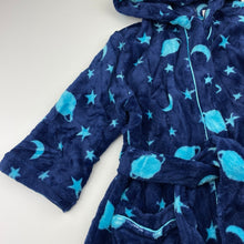 Load image into Gallery viewer, Boys Lily &amp; Dan, soft fleece dressing gown / bath robe, EUC, size 3,  