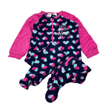Load image into Gallery viewer, Girls Baby Berry, fleece zip coverall / romper, EUC, size 2,  