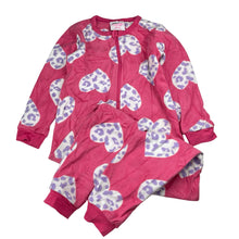Load image into Gallery viewer, Girls Mango, fleece all-in-one pyjamas / sleepsuit, EUC, size 5,  