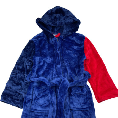 Boys Mix Kids, soft fleece dressing gown / bath robe, EUC, size 4,  