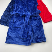 Load image into Gallery viewer, Boys Mix Kids, soft fleece dressing gown / bath robe, EUC, size 4,  