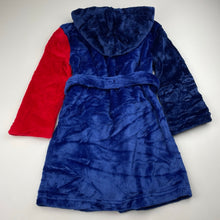 Load image into Gallery viewer, Boys Mix Kids, soft fleece dressing gown / bath robe, EUC, size 4,  