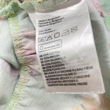 Load image into Gallery viewer, Girls H&amp;M, cotton casual dress, butterflies, GUC, size 5-6, L: 53cm