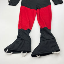 Load image into Gallery viewer, Boys DC Comics, Batman, Robin dress up costume, Inside leg: 38cm, shoulder to cuff: 32.5cm, shoulder to crotch: 41cm, EUC, size 2,  