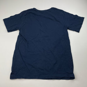 Boys Anko, navy Aust cotton tee / top, GUC, size 10,  