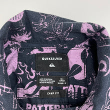Load image into Gallery viewer, Boys Quiksilver, cotton short sleeve shirt, GUC, size 10,  