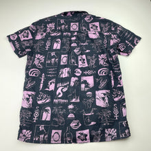 Load image into Gallery viewer, Boys Quiksilver, cotton short sleeve shirt, GUC, size 10,  