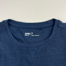 Load image into Gallery viewer, Boys Anko, navy long sleeve top, EUC, size 7,  