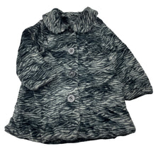 Load image into Gallery viewer, Girls Calvin Klein Jeans, soft faux fur jacket / coat, L: 43cm, GUC, size 2,  