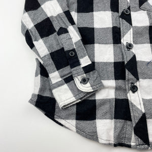 Boys Anko, flannel cotton long sleeve shirt, EUC, size 4,  