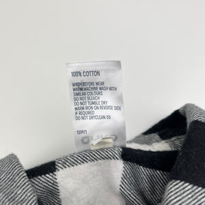Boys Anko, flannel cotton long sleeve shirt, EUC, size 4,  
