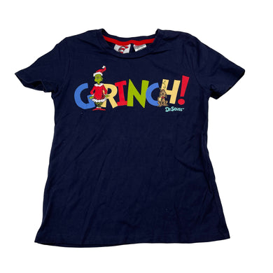 Unisex Dr Seuss, The Grinch cotton pyjama tee / top, EUC, size 5,  