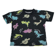 Load image into Gallery viewer, Boys KID, lightweight cotton tee / top, dinosaurs, FUC, size 4,  