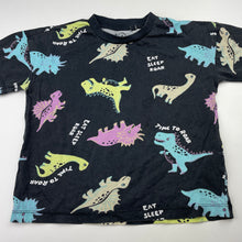 Load image into Gallery viewer, Boys KID, lightweight cotton tee / top, dinosaurs, FUC, size 4,  