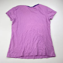 Load image into Gallery viewer, Girls Neon, purple cotton pyjama top, GUC, size 12,  