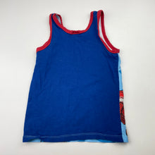 Load image into Gallery viewer, Boys Marvel, Spiderman stretchy singlet top, wash fade, FUC, size 4-6,  