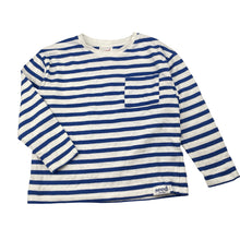 Load image into Gallery viewer, Boys Seed, striped cotton long sleeve top, GUC, size 5,  