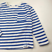 Load image into Gallery viewer, Boys Seed, striped cotton long sleeve top, GUC, size 5,  