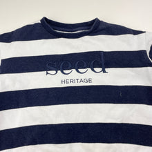 Load image into Gallery viewer, Unisex Seed, embroidered heritage fleece lined sweater, wash fade, FUC, size 5,  