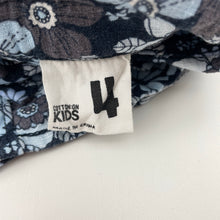 Load image into Gallery viewer, Boys Cotton On, floral viscose / linen short sleeve shirt, GUC, size 4,  