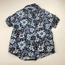 Load image into Gallery viewer, Boys Cotton On, floral viscose / linen short sleeve shirt, GUC, size 4,  