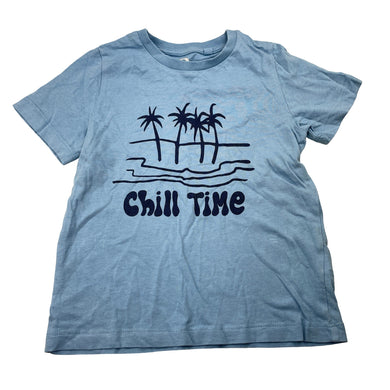 Boys Brilliant Basics, blue cotton tee / top, GUC, size 3,  