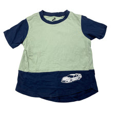 Load image into Gallery viewer, Boys Tilt, navy &amp; green cotton tee / top, EUC, size 3,  