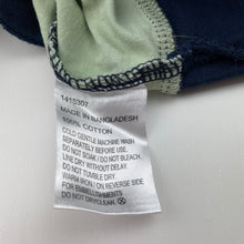 Load image into Gallery viewer, Boys Tilt, navy &amp; green cotton tee / top, EUC, size 3,  