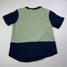 Load image into Gallery viewer, Boys Tilt, navy &amp; green cotton tee / top, EUC, size 3,  