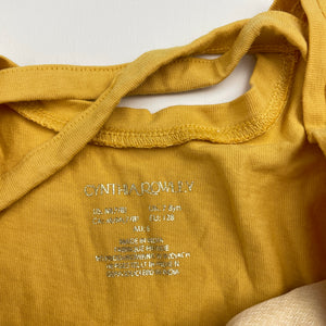 Girls CYNTHIA ROWLEY, embellished cotton long sleeve top, light mark, FUC, size 8,  