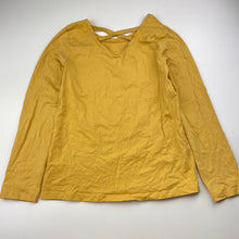 Load image into Gallery viewer, Girls CYNTHIA ROWLEY, embellished cotton long sleeve top, light mark, FUC, size 8,  