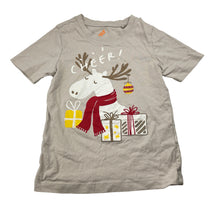 Load image into Gallery viewer, Boys Tilt, cotton Christmas tee / top, EUC, size 3,  