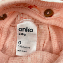 Load image into Gallery viewer, Girls Anko, pink stretchy summer romper, EUC, size 0,  