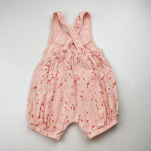 Load image into Gallery viewer, Girls Anko, pink stretchy summer romper, EUC, size 0,  
