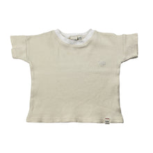 Load image into Gallery viewer, Unisex Goldie + Ace, waffle cotton tee / top, light mark front, FUC, size 2,  