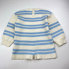 Load image into Gallery viewer, Unisex TWS, ribbed knit cotton romper, EUC, size 2,  