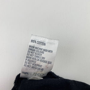 Boys Anko, black cotton tee / top, EUC, size 1,  