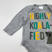 Load image into Gallery viewer, Boys Baby Berry, grey bodysuit / romper, koala, GUC, size 00,  