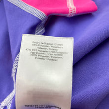 Load image into Gallery viewer, Girls Speedo, short sleeve rashie / swim top, GUC, size 3,  