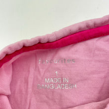Load image into Gallery viewer, Girls Favourites, cotton tee / top, flamingo, GUC, size 1,  
